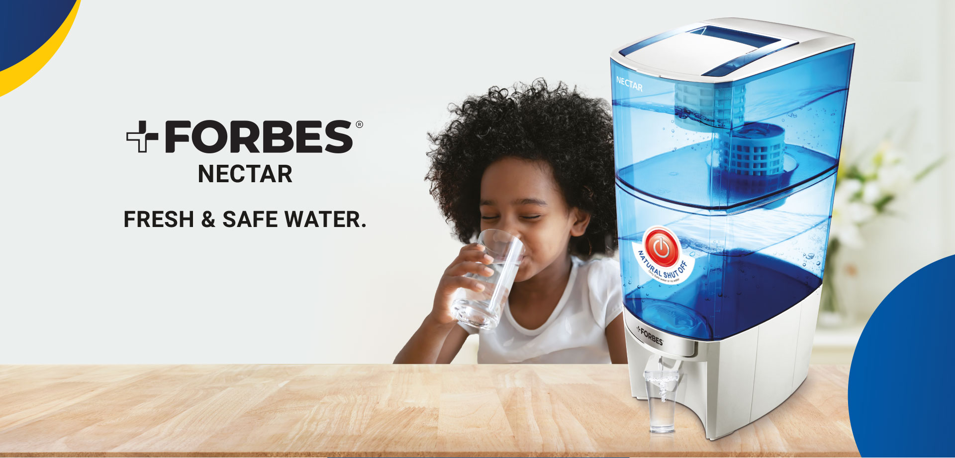 FORBES NECTAR FRESH & SAFE WATER.